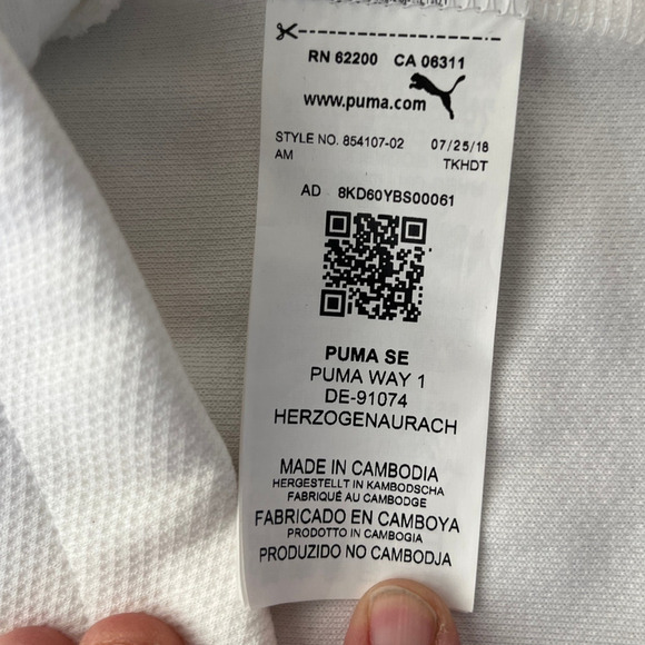 Puma Evostripe Move Hoodie Sweatshirt Sz Small Athleisure Comfort Moisture Wick - Picture 5 of 10